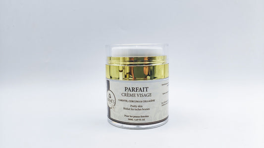 Crème de Visage Parfait - Carotte, Curcuma & Collagène
